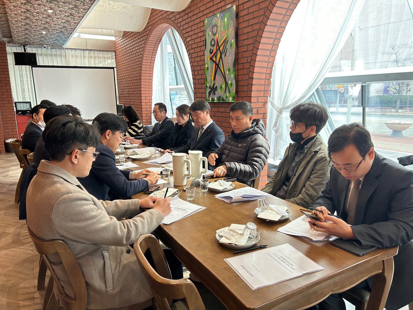 부산정보산업진흥원 IT·CT 유관 협단체 소통 간담회